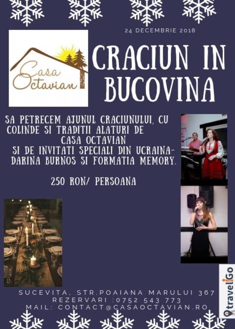 Casa Octavian Hotell Sucevita Exteriör bild